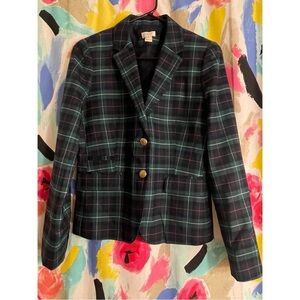 J.Crew plaid blazer